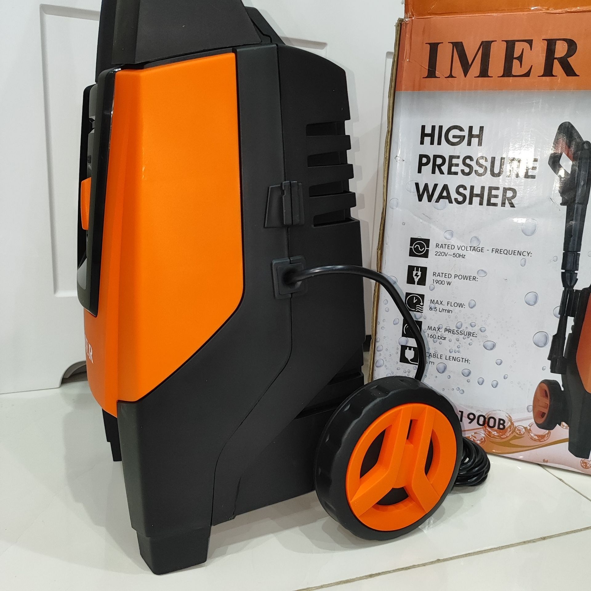 کارواش دینامی 160 بار ایمر مدل LT401G-1900B ظرفیت 160 بار همراه لوازم جانبی کامل