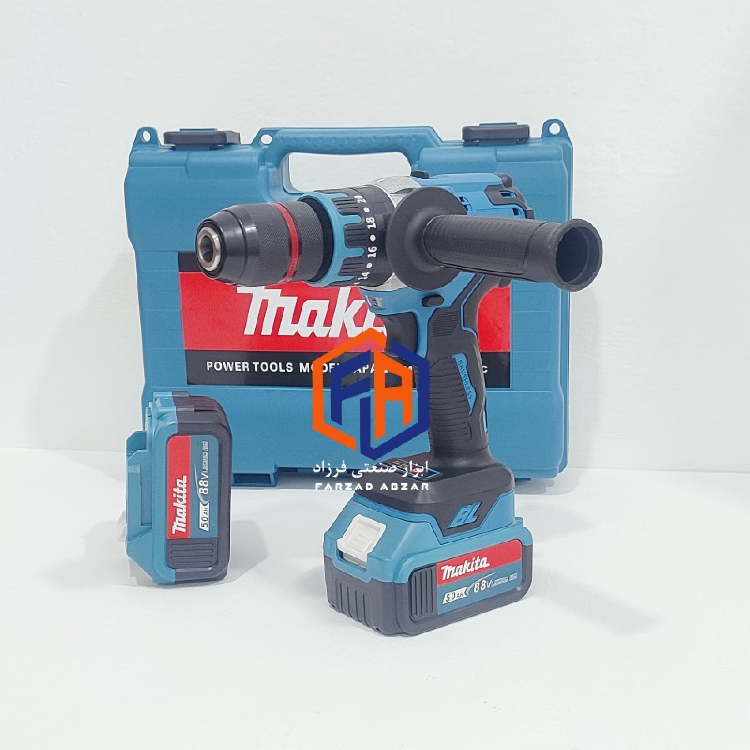 دریل شارژی موتور براشلس ماکیتا 88 ولت مدل makita88-XR