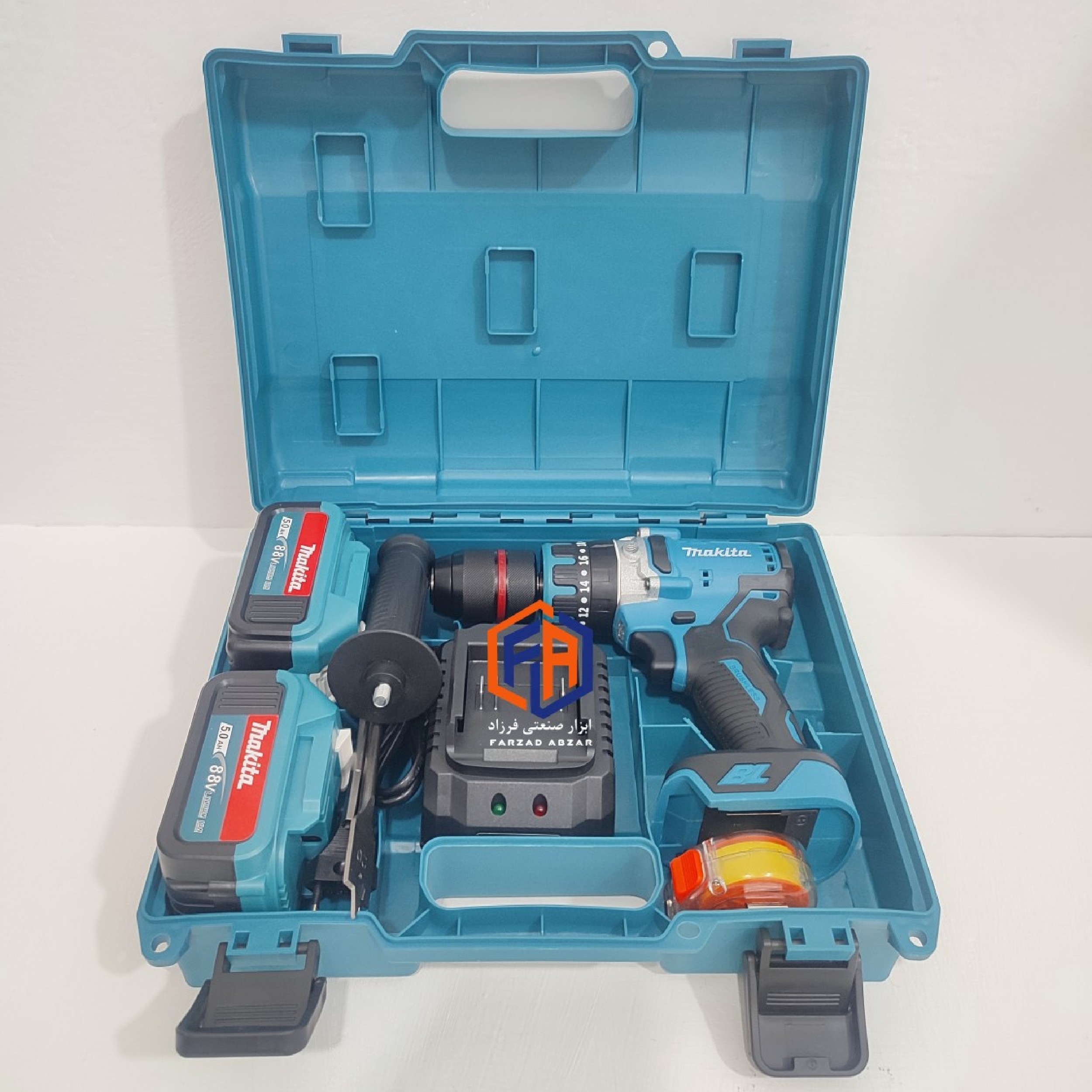 دریل شارژی موتور براشلس ماکیتا 88 ولت مدل makita88-XR