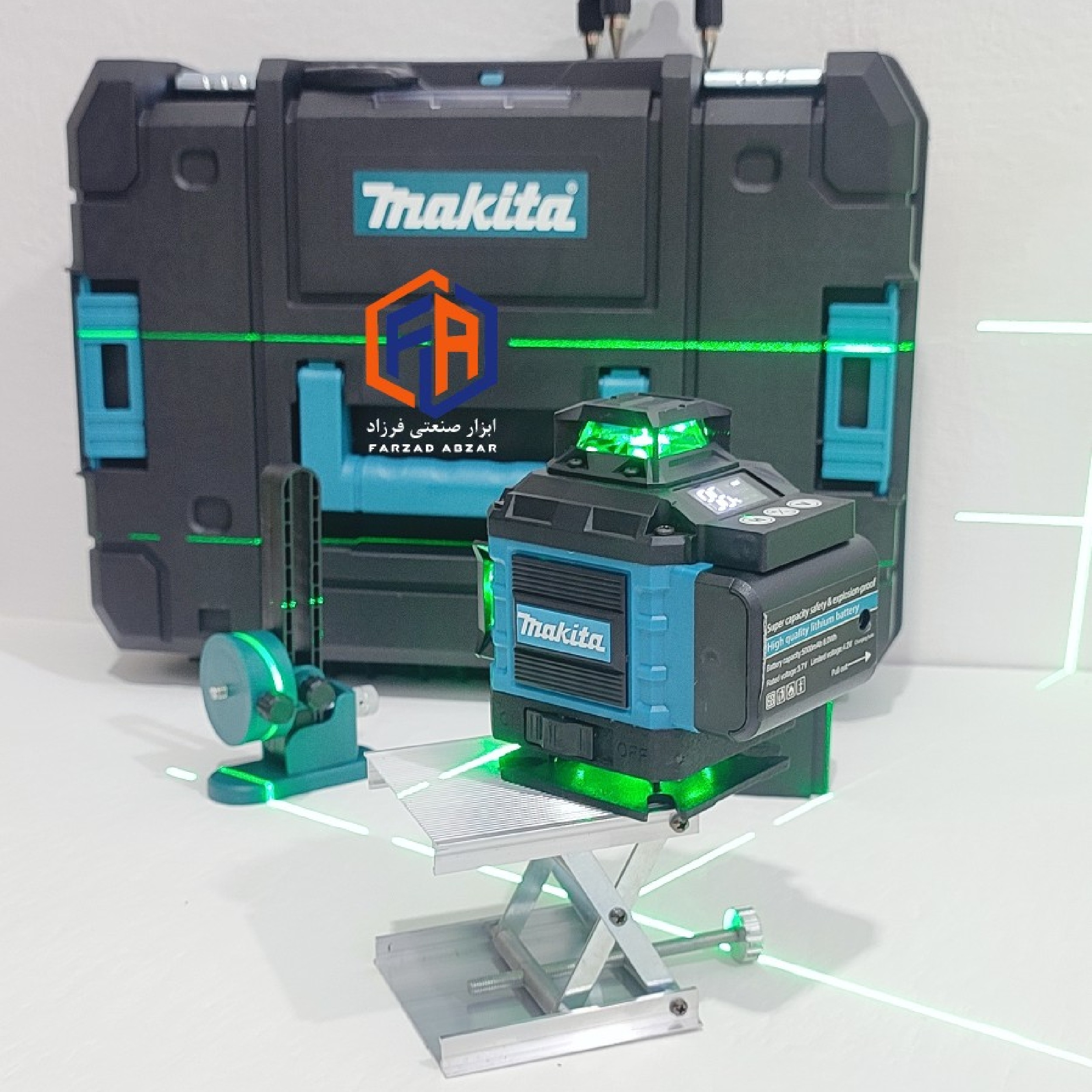 تراز لیزری ماکیتا 4 بعدی مدل MAKITA 8D16X