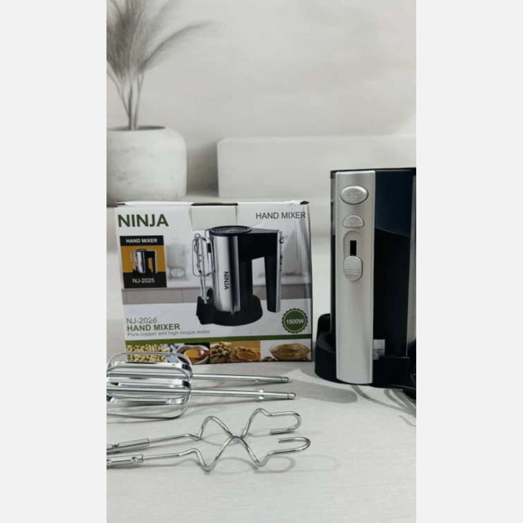 همزن پایدار مارک نینجا 1500 وات 4پره