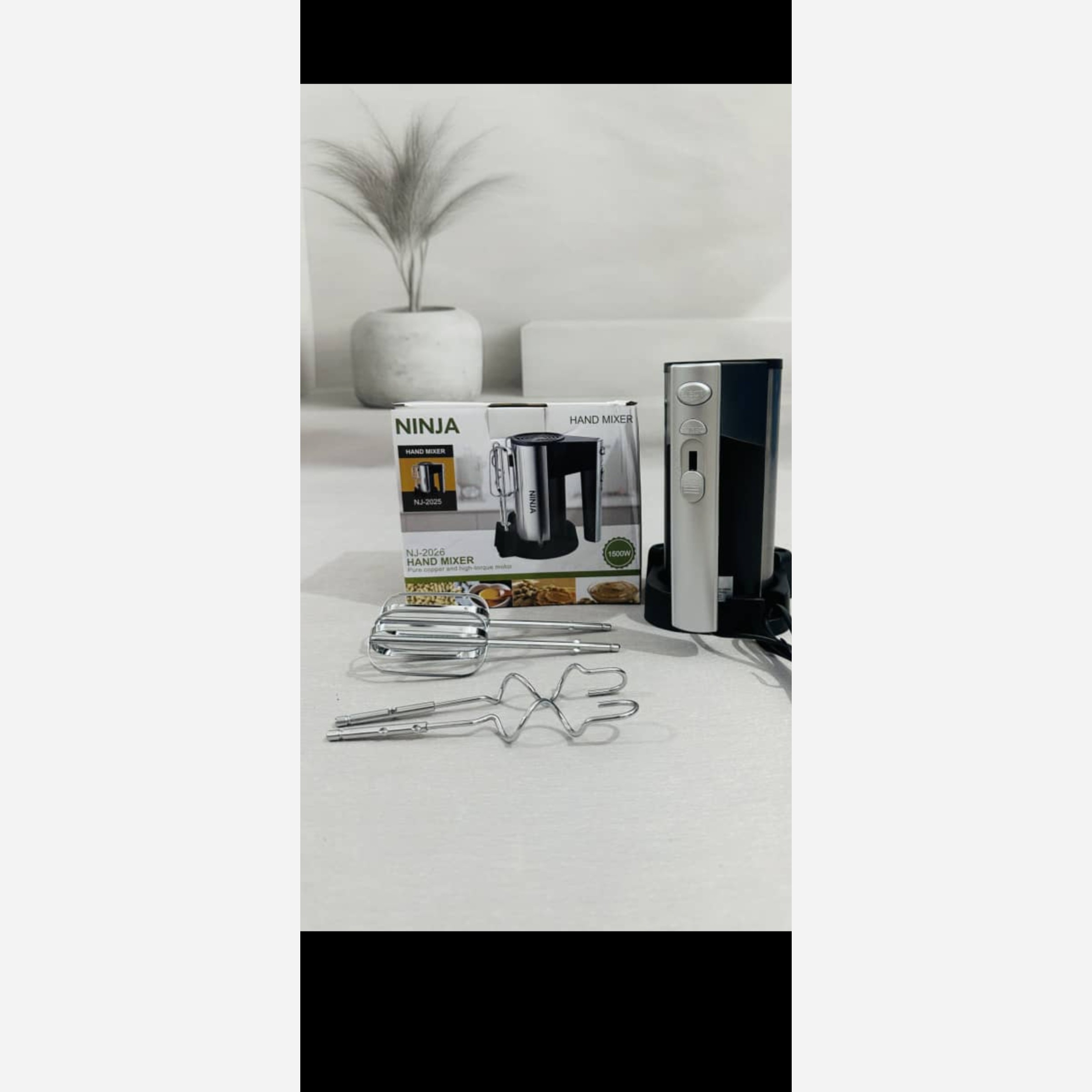 همزن پایدار مارک نینجا 1500 وات 4پره