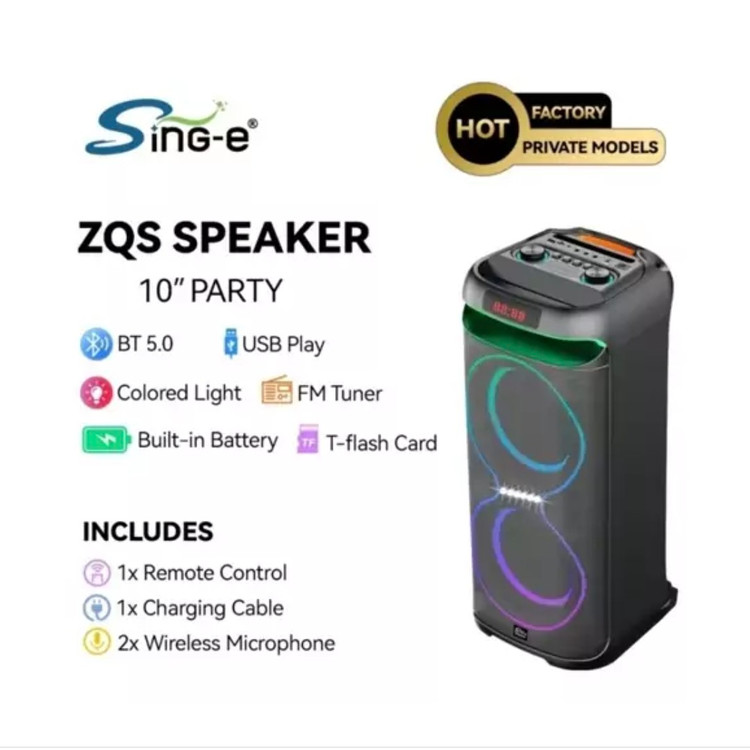 اسپیکر قابل حمل zqs 10221