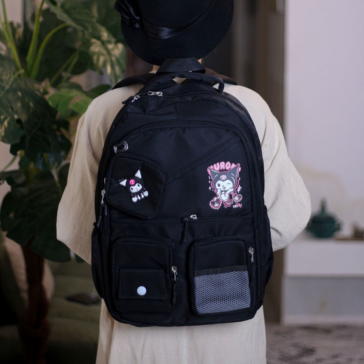 کوله پشتی مدرسه مدل کرومی
