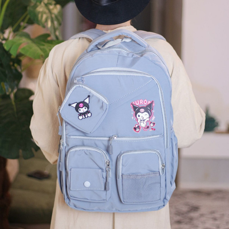 کوله پشتی مدرسه مدل کرومی
