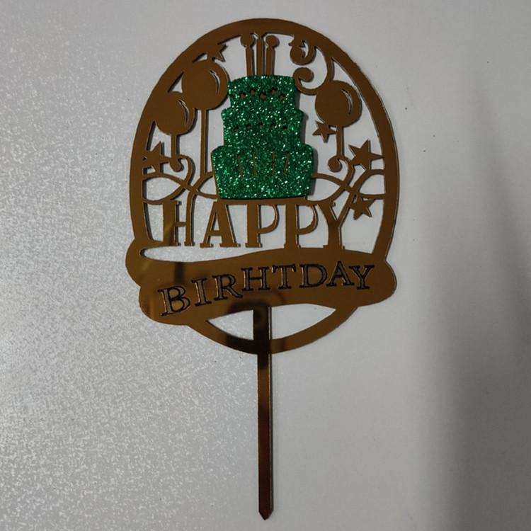 تاپر مدل کیک تولد happy birthday