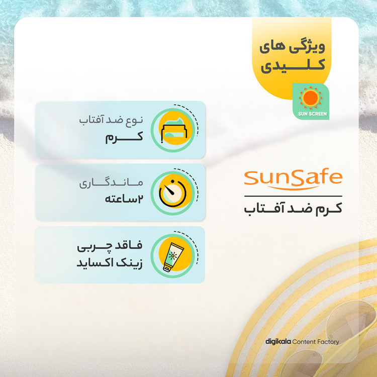 کرم ضدآفتاب رنگی سانسیف مدل NW15 مقدار 40 گرم