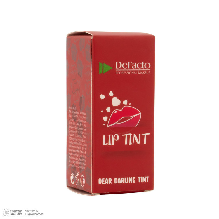 تینت لب دیفکتو مدل professional شماره 5