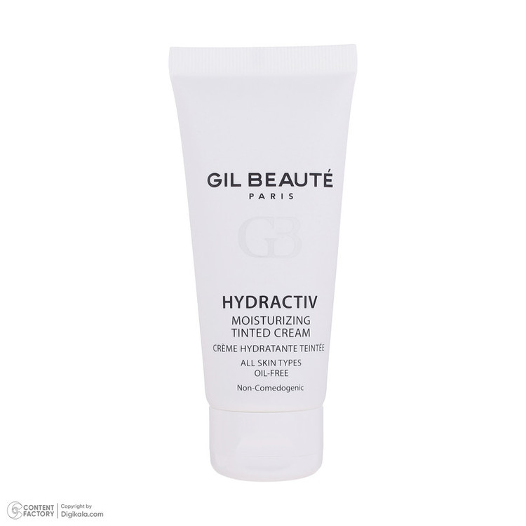 کرم مرطوب کننده رنگی صورت ژیل بوته مدل GB_006 مناسب انواع پوست حجم 40 میلی لیتر