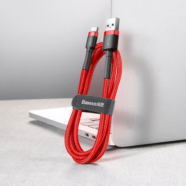 کابل تبدیل USB به USB-C باسئوس مدل CATKLF-CG1 Cafule طول 2 متر
