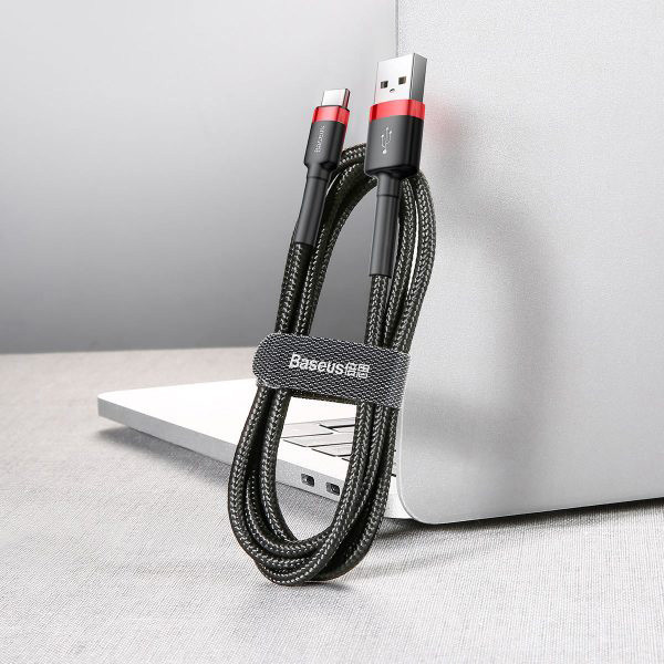 کابل تبدیل USB به USB-C باسئوس مدل CATKLF-CG1 Cafule طول 2 متر