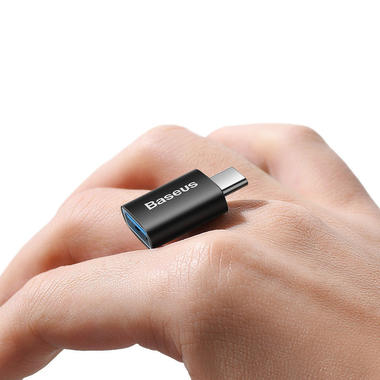 مبدل USB-C به USB3.1 باسئوس مدل Ingenuity Series Mini OTG Adaptor ZJJQ000001