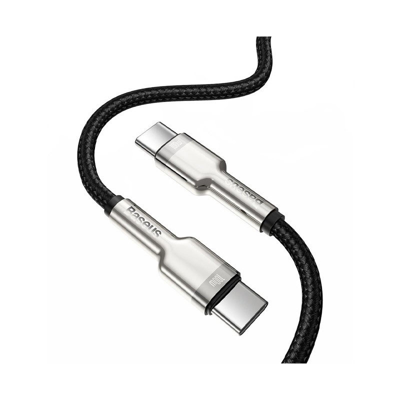 کابل تبدیل USB-C به USB-C باسئوس مدل CATJK-D01 طول 2 متر
