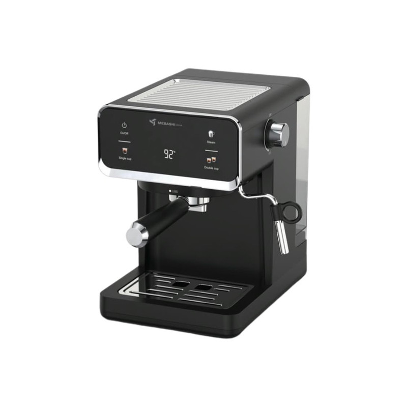 اسپرسوساز خانگی 1500 میلیلیتر مباشی مدل ME-ECM2117 با فشار بخار 19 بار، قابلیت تهیه اسپرسو، کاپوچینو و لاته و کفسازی شیر
