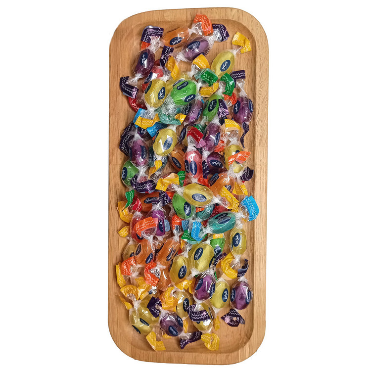 آبنبات با طعم میوه و مغز پاستیل شونیز - 500 گرم