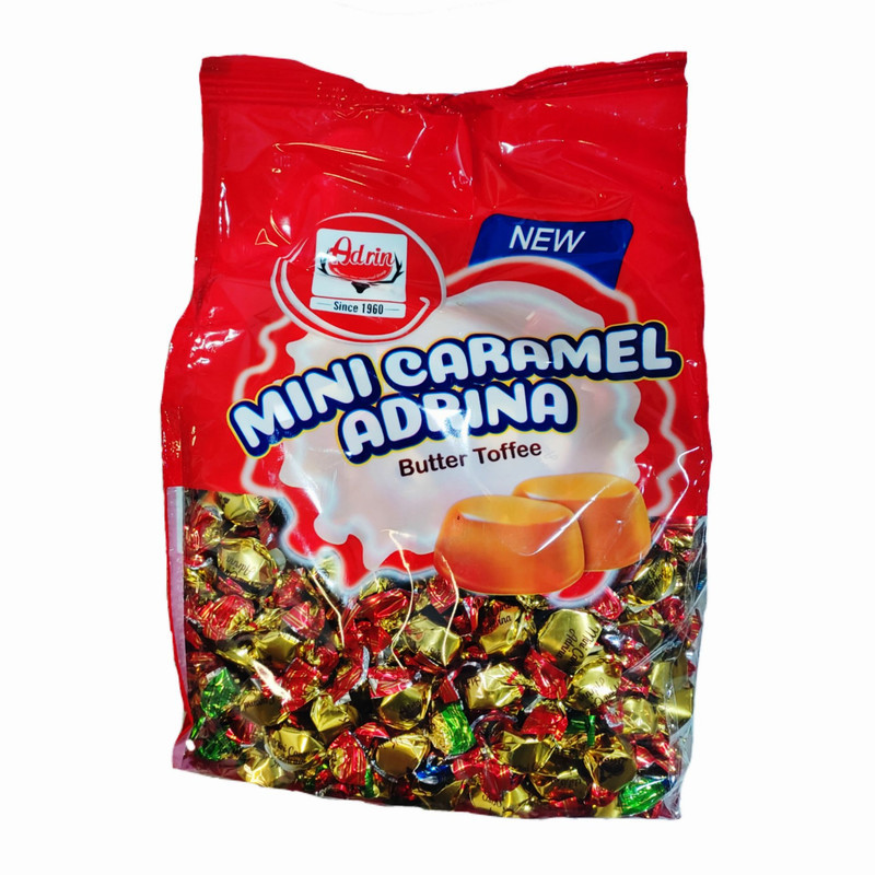 تافی مینی کارامل کره ای آدرینا آدرین - 1000 گرم