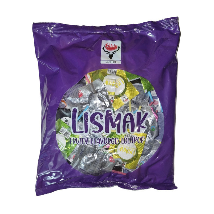آبنبات چوبی با طعم میوه متالایز آدرین - 330 گرم