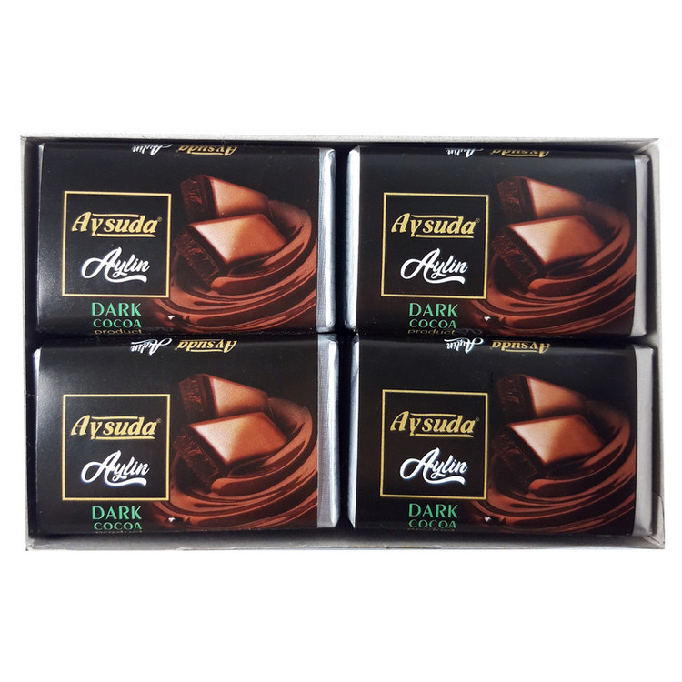شکلات تخته ای آیلین تلخ آی سودا - 25 گرم بسته 24 عددی