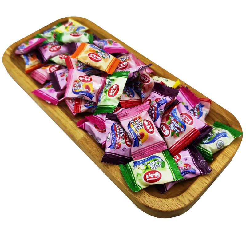 آبنبات با طعم میوه و مغز پاستیل آیدین - 500 گرم
