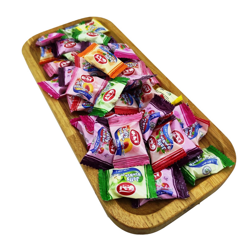 آبنبات با طعم میوه و مغز پاستیل آیدین - 500 گرم