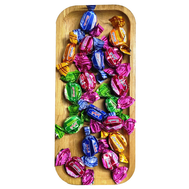 تافی با روکش کاکائو و مغز میوه ای کارولین شونیز - 500 گرم