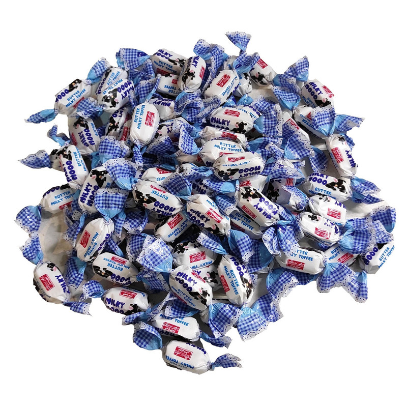 تافی کره ای با مغزی شیری میلکی موو شیرین عسل - 500 گرم