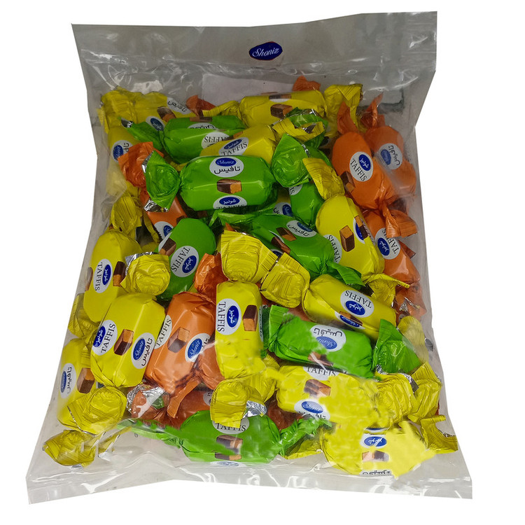 تافی با روکش کاکائو تلخ شونیز - 500 گرم