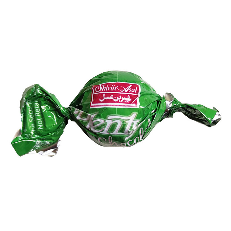 شکلات شیری با مغزی خلال پسته پلنتی شیرین عسل - 500 گرم