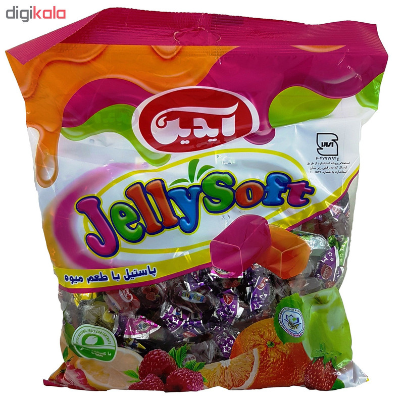 تافی پاستیلی با طعم میوه آیدین مقدار 1 کیلوکرم