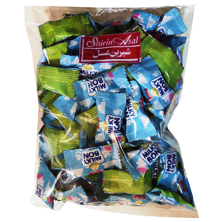 آبنبات شیری میلکی بن شیرین عسل - 500 گرم