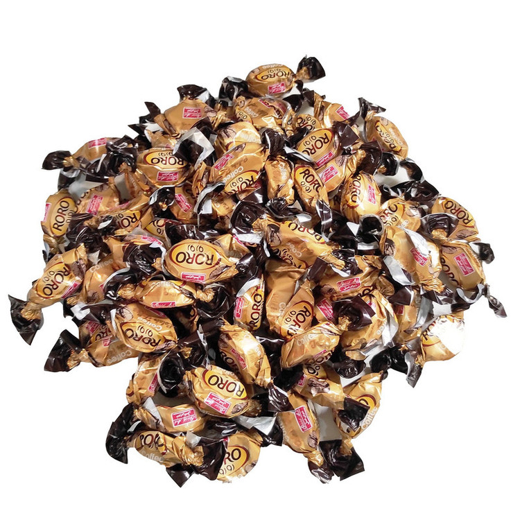 تافی کره ای با مغزی قهوه رورو شیرین عسل - 500 گرم