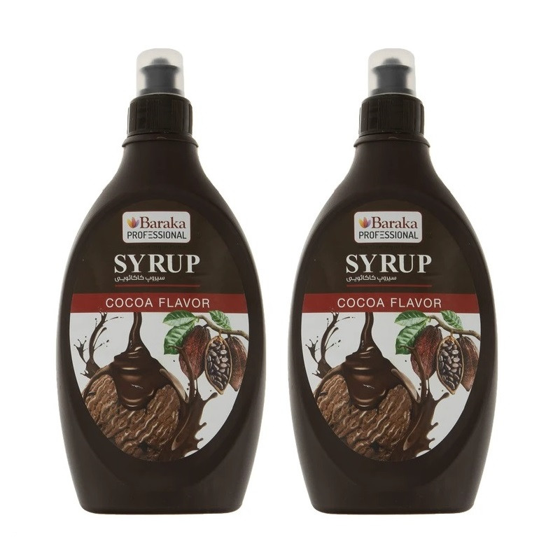 سیروپ کاکائویی باراکا - 500 گرم مجموعه 2 عددی
