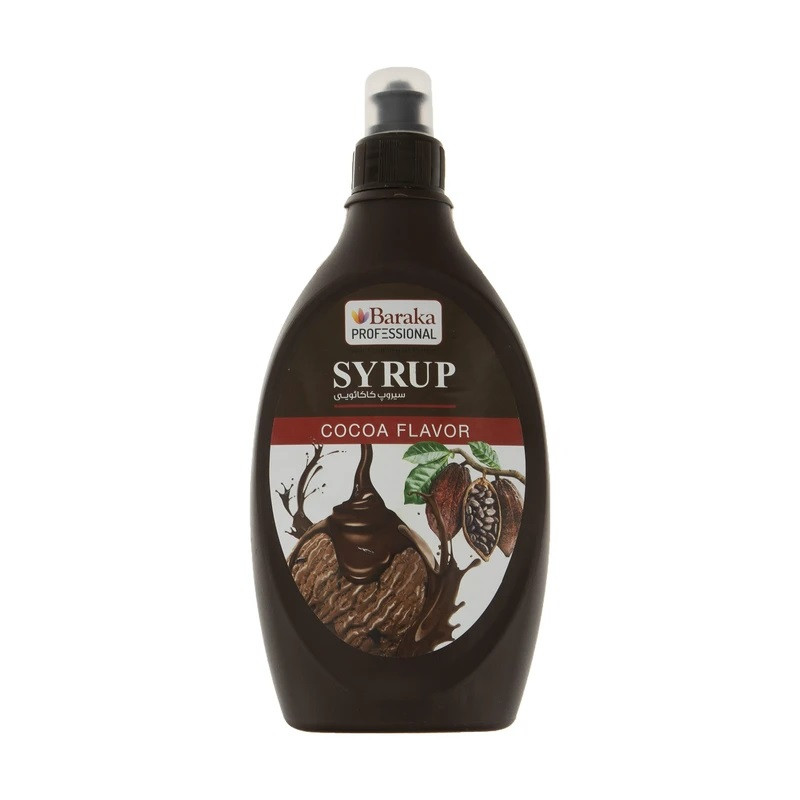 سیروپ کاکائویی باراکا - 500 گرم مجموعه 2 عددی