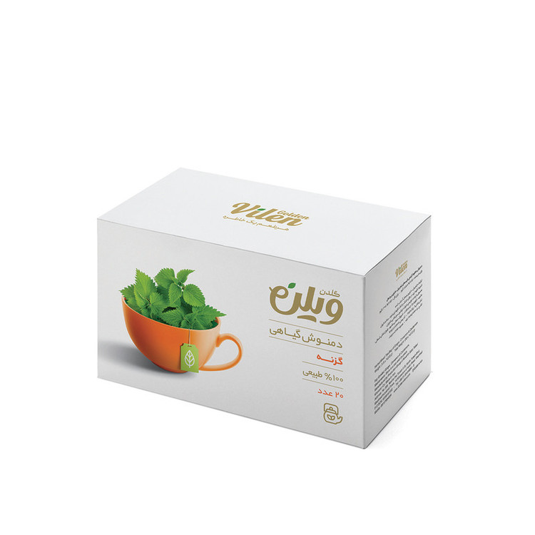 دمنوش گیاهی گزنه گلدن ویلن بسته 20 عددی