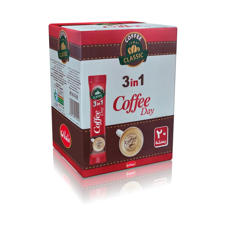 کافی میکس 3*1 کلاسیک کافی دی آیدین بسته 20 عددی