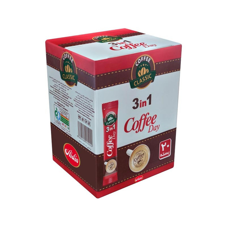 کافی میکس 3*1 کلاسیک کافی دی آیدین بسته 20 عددی