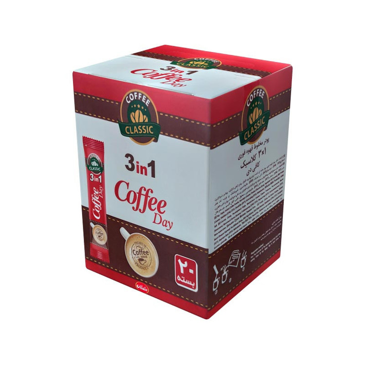کافی میکس 3*1 کلاسیک کافی دی آیدین بسته 20 عددی