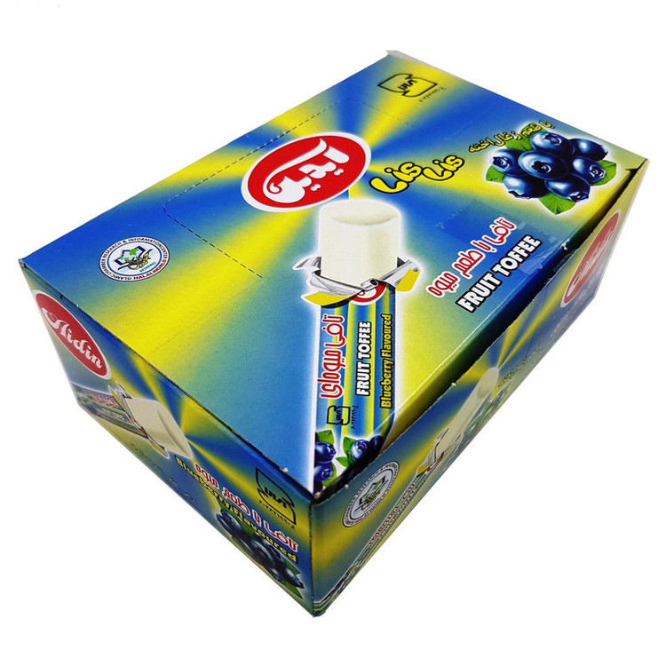 تافی قلمی زغال اخته آیدین - 470 گرم بسته 2 عددی