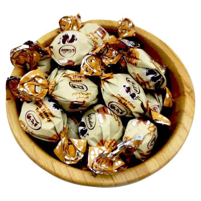 تافی کره ای با مغزی شیر عسل آیدین - 1000گرم