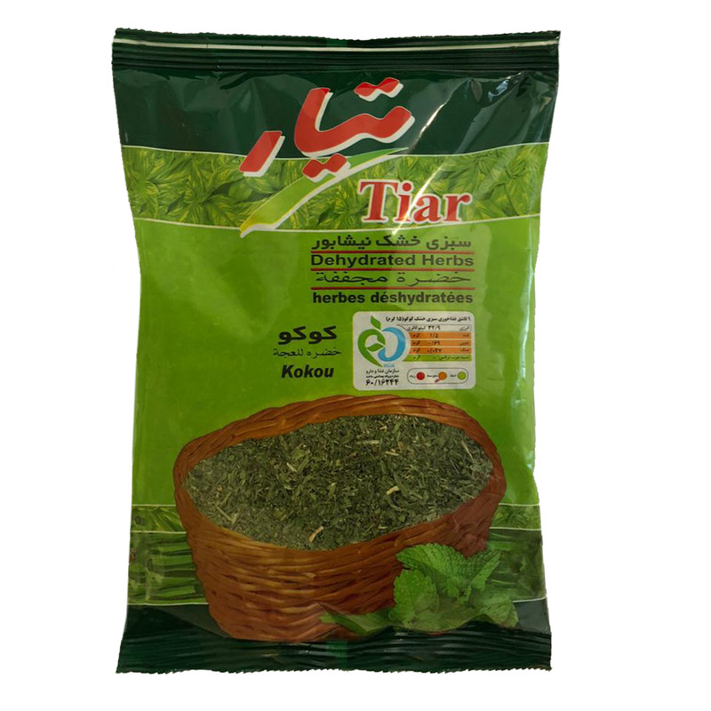 سبزی خشک کوکو تیار مقدار 180گرم