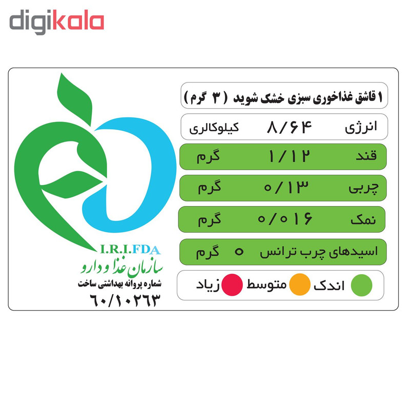 شوید خشک تیار مقدار 180گرم