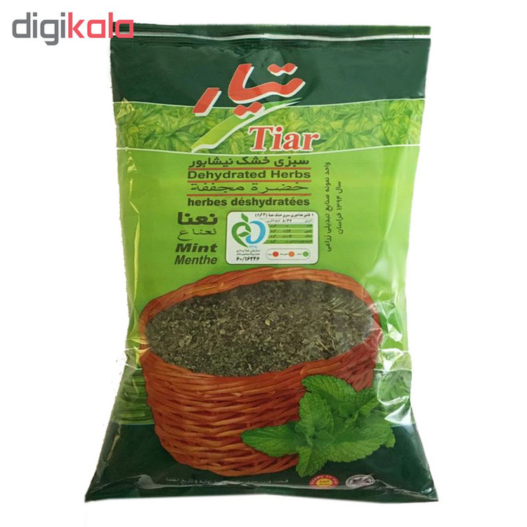 نعنا خشک تیار مقدار 180گرم
