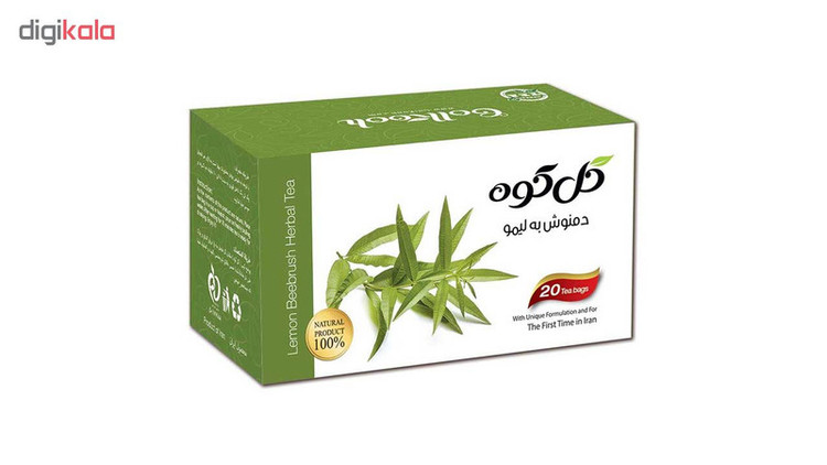 دمنوش کیسه ای به لیمو گلکوه بسته 20 عددی