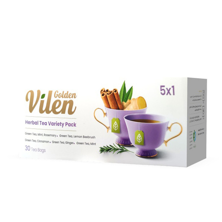 دمنوش گیاهی 1x5 گلدن ویلن بسته 30 عددی