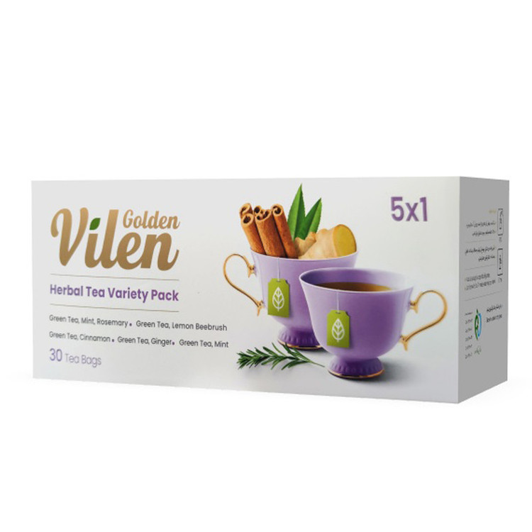 دمنوش گیاهی 1x5 گلدن ویلن بسته 30 عددی