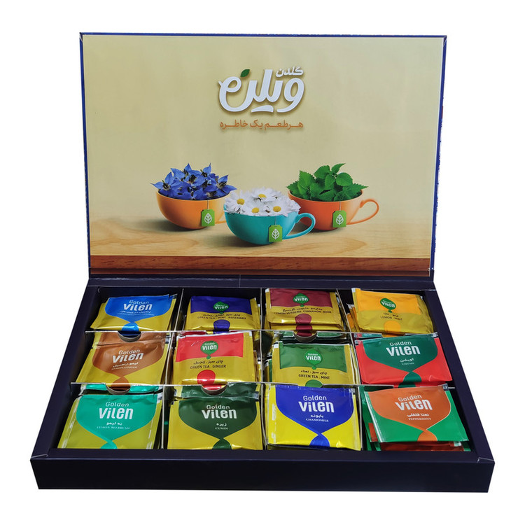 دمنوش گیاهی مخلوط گلدن ویلن بسته 84 عددی