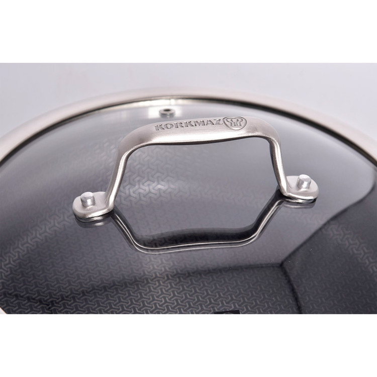 قابلمه استیل کرکماز طرح Altima کد 3872 سایز 24