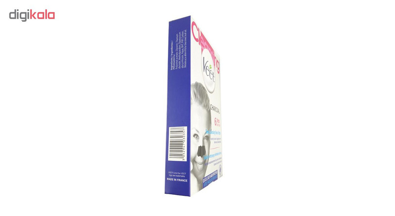 چسب پاک کننده بینی ویت مدل Charcoal بسته 6 عددی