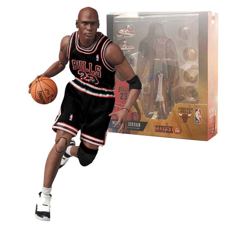 اکشن فیگور مافکس مدل مایکل جردن طرح Chicago Bulls