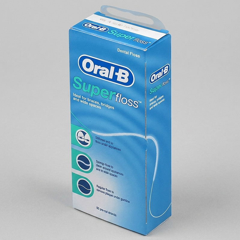 نخ دندان اورال-بی مدل superfloss